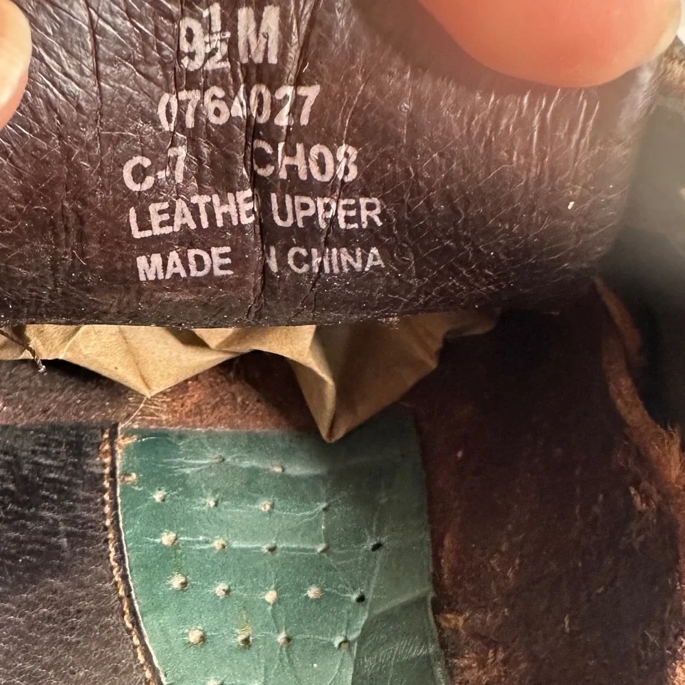 Sperry Top‎ Sider Mako Collection Men's Brown Leather Boat Shoes Size 9.5 M